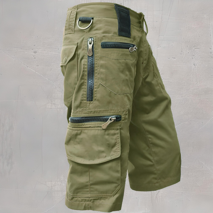 Short d'été confortable pour homme. Tactique, respirant, parfait pour la randonnée et activités outdoor.