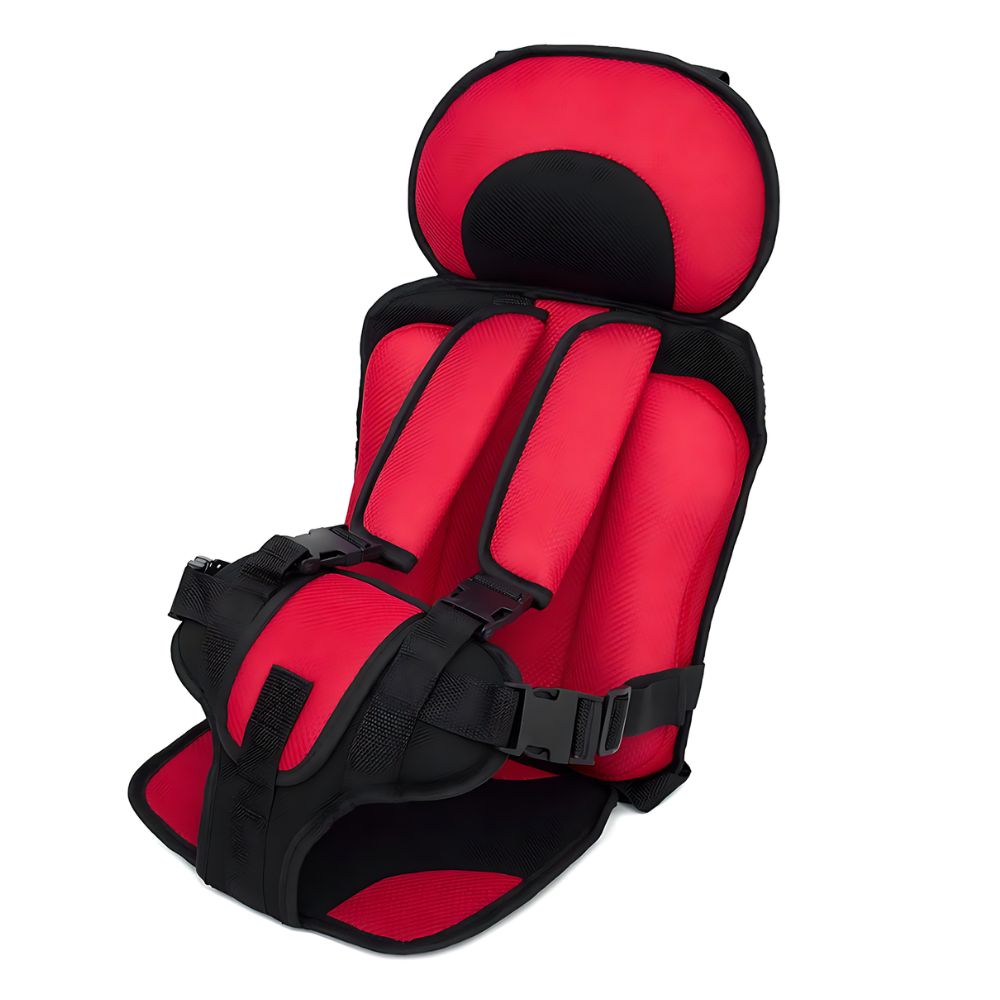 "Siège auto enfant sécurisé, confort, bleu, gris, orange, rose, rouge, adaptable, ergonomique, installation facile."