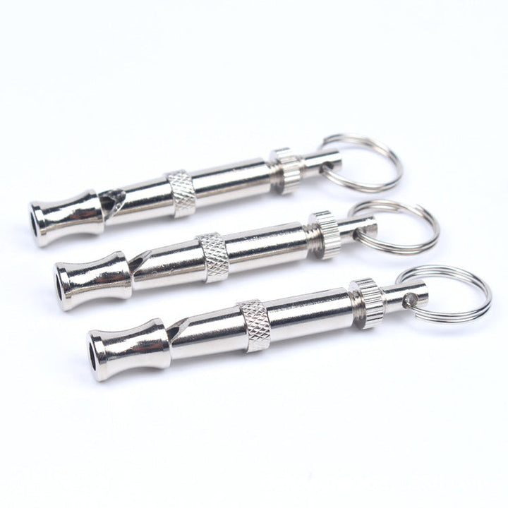 Sifflet ultrason pour dressage canin. Réglable, méthode douce.  Design compact et pratique.  Accessoire pour éducation positi