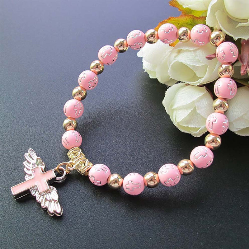 Bracelet Croix Aile d'Ange