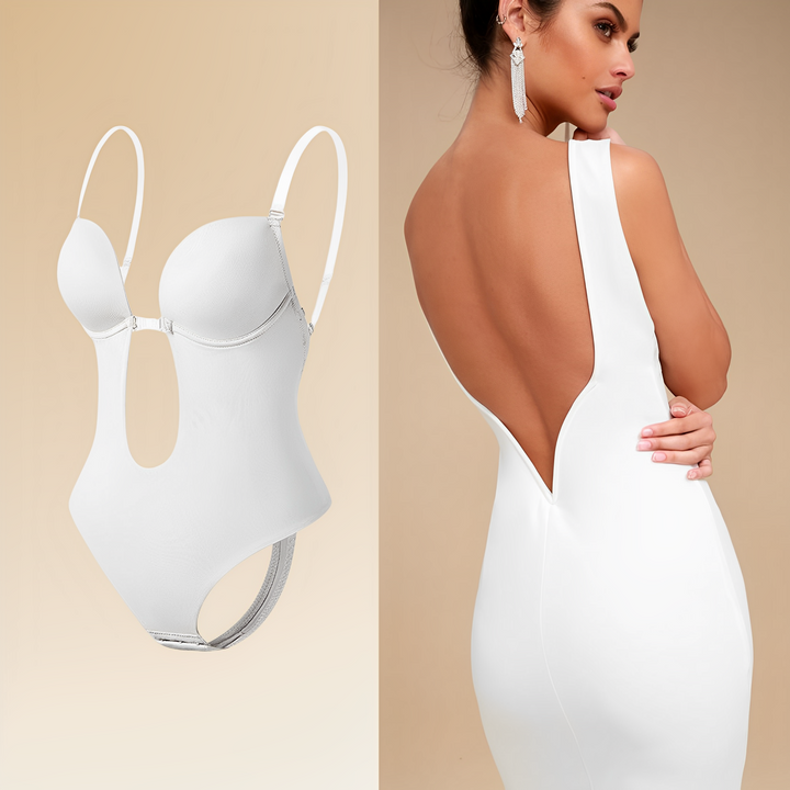 Soutien-gorge body invisible pour femme, assurant maintien et discrétion sous toutes vos tenues dos nu ou plongeantes.