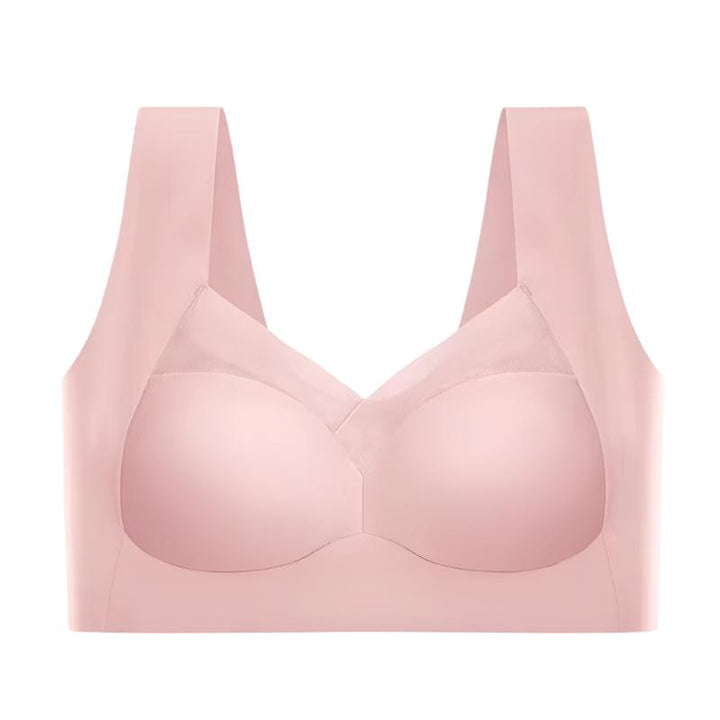 Soutien-gorge sans couture gris pour confort et maintien, élégant sans irritation, disponible en plusieurs tailles et couleur