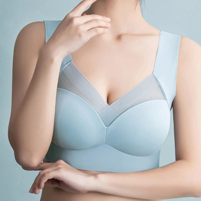 Confort toute la journée avec ce soutien-gorge femme sans coutures, maintien léger, lingerie invisible.