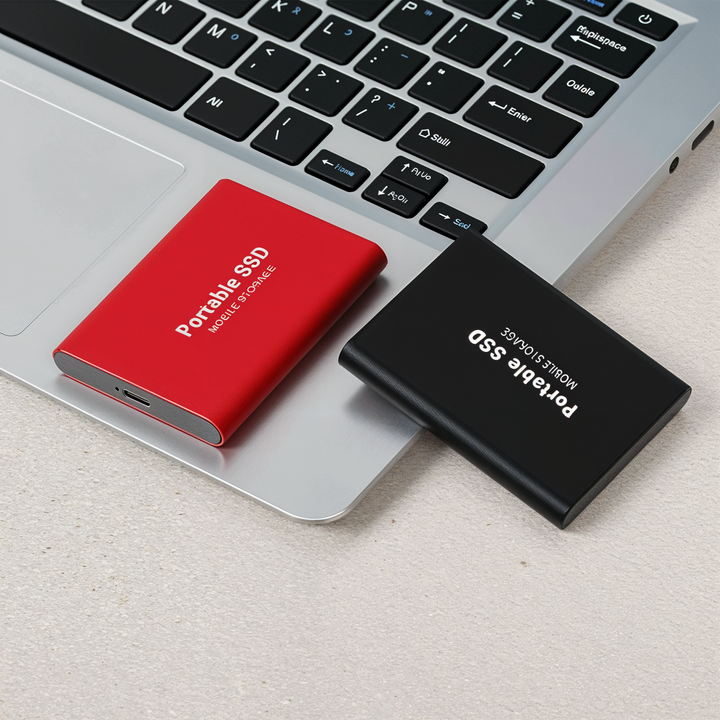 SSD externe rapide, stockage puissant. Design compact et élégant.  Transferts rapides, idéal pour les pros.