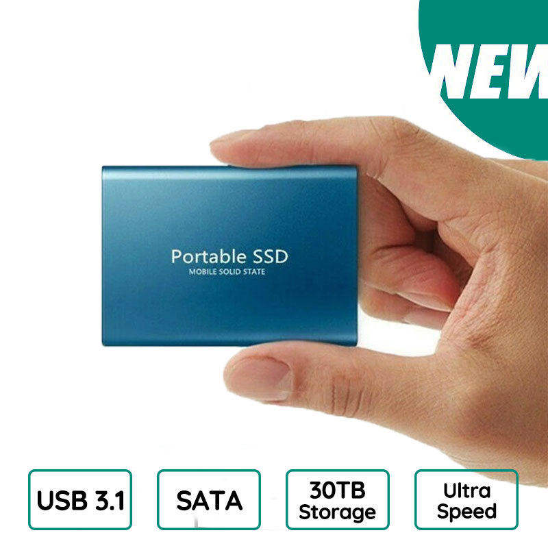 SSD portable ultra-rapide. Stockage compact et fiable.  Haute vitesse de transfert.