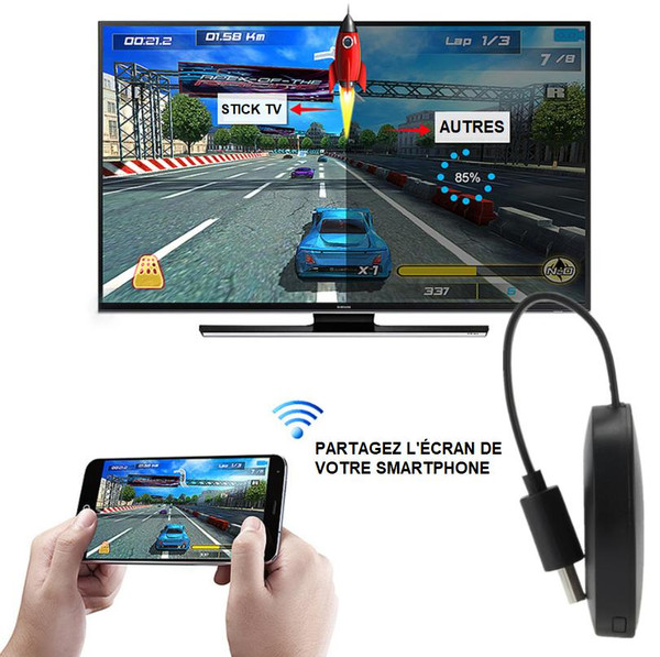 Stick TV Multimédia - Transformez Votre Téléviseur
