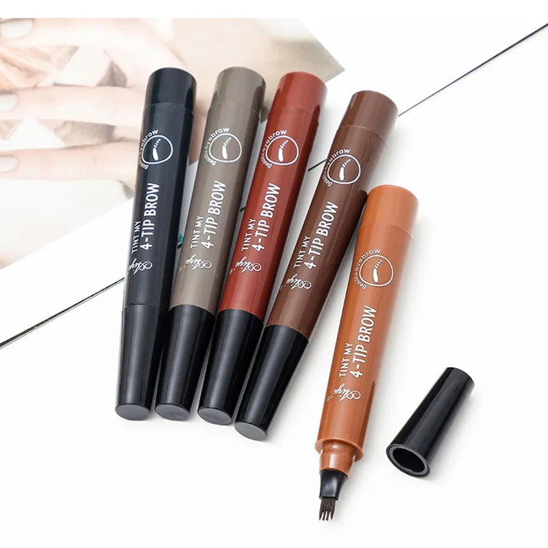 Stylo sourcils haute précision.  Définition impeccable, effet poil à poil, longue tenue.  Sourcils parfaits, naturels.