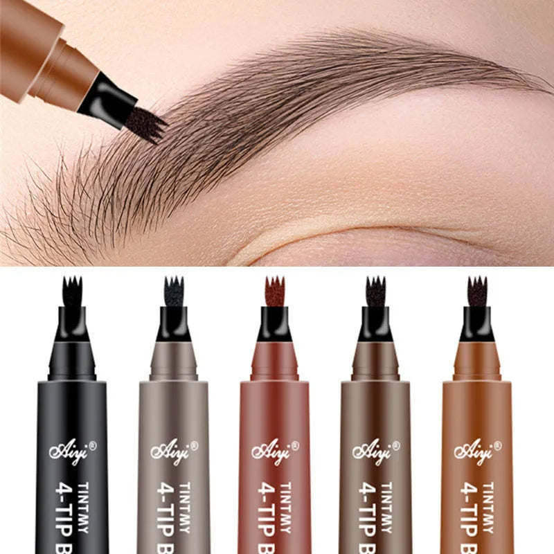 Stylo sourcils haute précision.  Définition impeccable, effet poil à poil, longue tenue.  Sourcils parfaits, naturels.