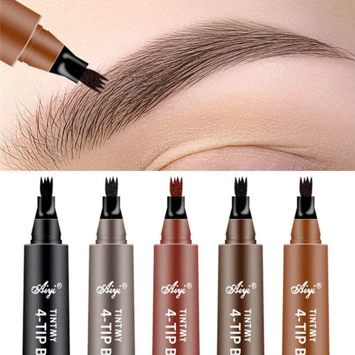 Stylo sourcils haute précision.  Définition impeccable, effet poil à poil, longue tenue.  Sourcils parfaits, naturels.