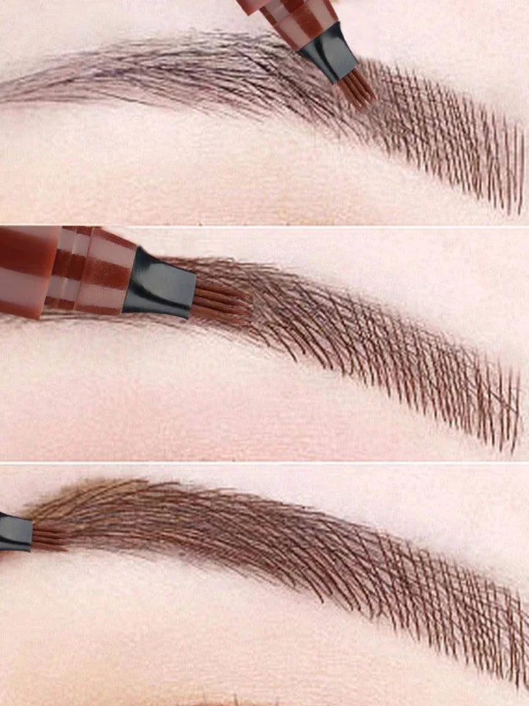 Stylo sourcils haute précision.  Définition impeccable, effet poil à poil, longue tenue.  Sourcils parfaits, naturels.