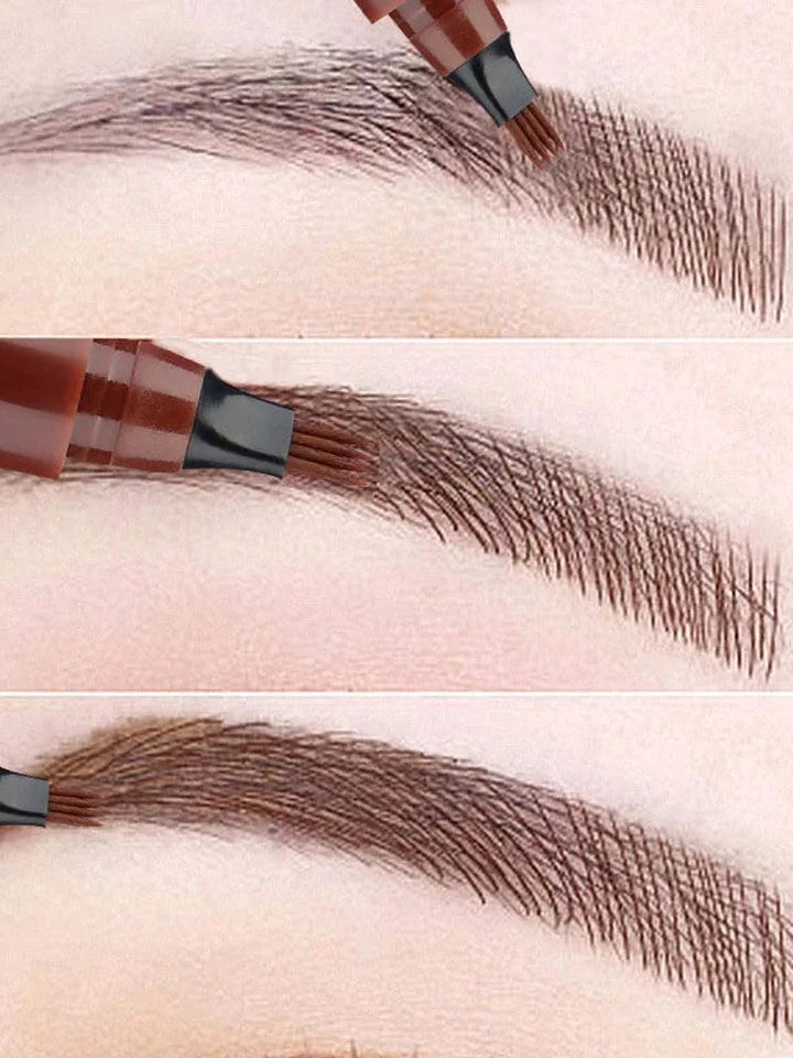 Stylo sourcils haute précision.  Définition impeccable, effet poil à poil, longue tenue.  Sourcils parfaits, naturels.