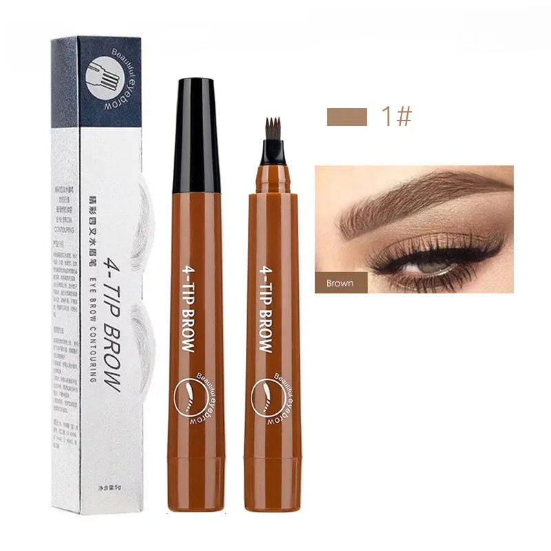 Stylo sourcils haute précision.  Définition impeccable, effet poil à poil, longue tenue.  Sourcils parfaits, naturels.