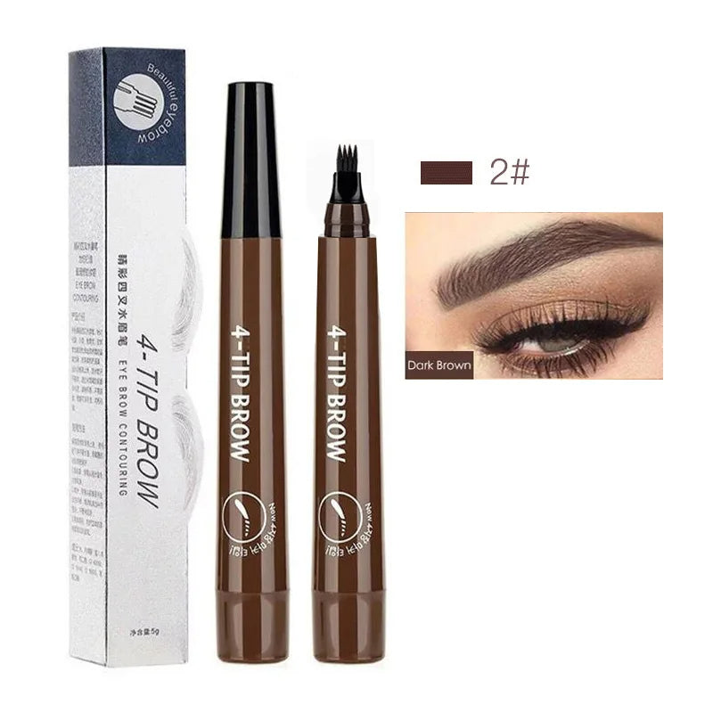 Stylo sourcils haute précision.  Définition impeccable, effet poil à poil, longue tenue.  Sourcils parfaits, naturels.