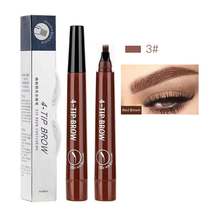 Stylo sourcils haute précision.  Définition impeccable, effet poil à poil, longue tenue.  Sourcils parfaits, naturels.