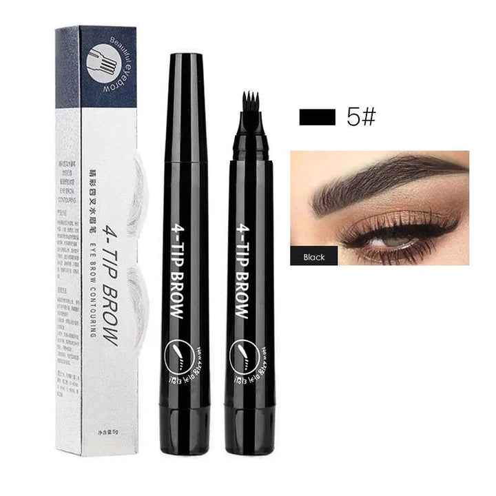 Stylo sourcils haute précision.  Définition impeccable, effet poil à poil, longue tenue.  Sourcils parfaits, naturels.