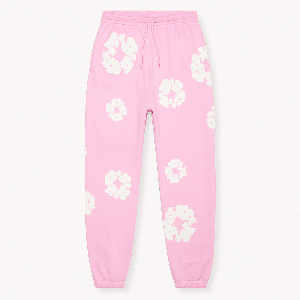 Ensemble survêtement homme floral décontracté, parfait pour un look moderne et confortable au quotidien.