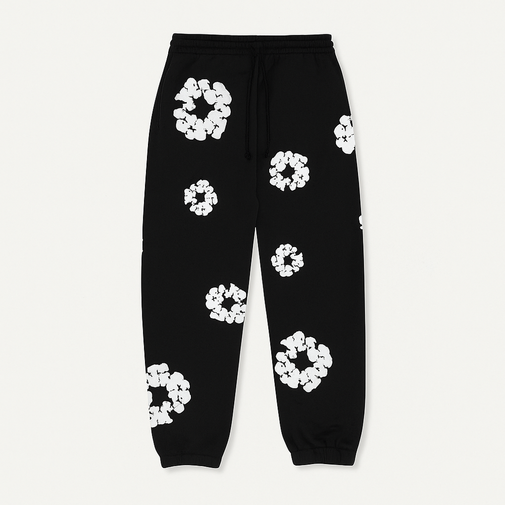 Ensemble survêtement floral homme, style moderne et élégant, idéal mode casual.