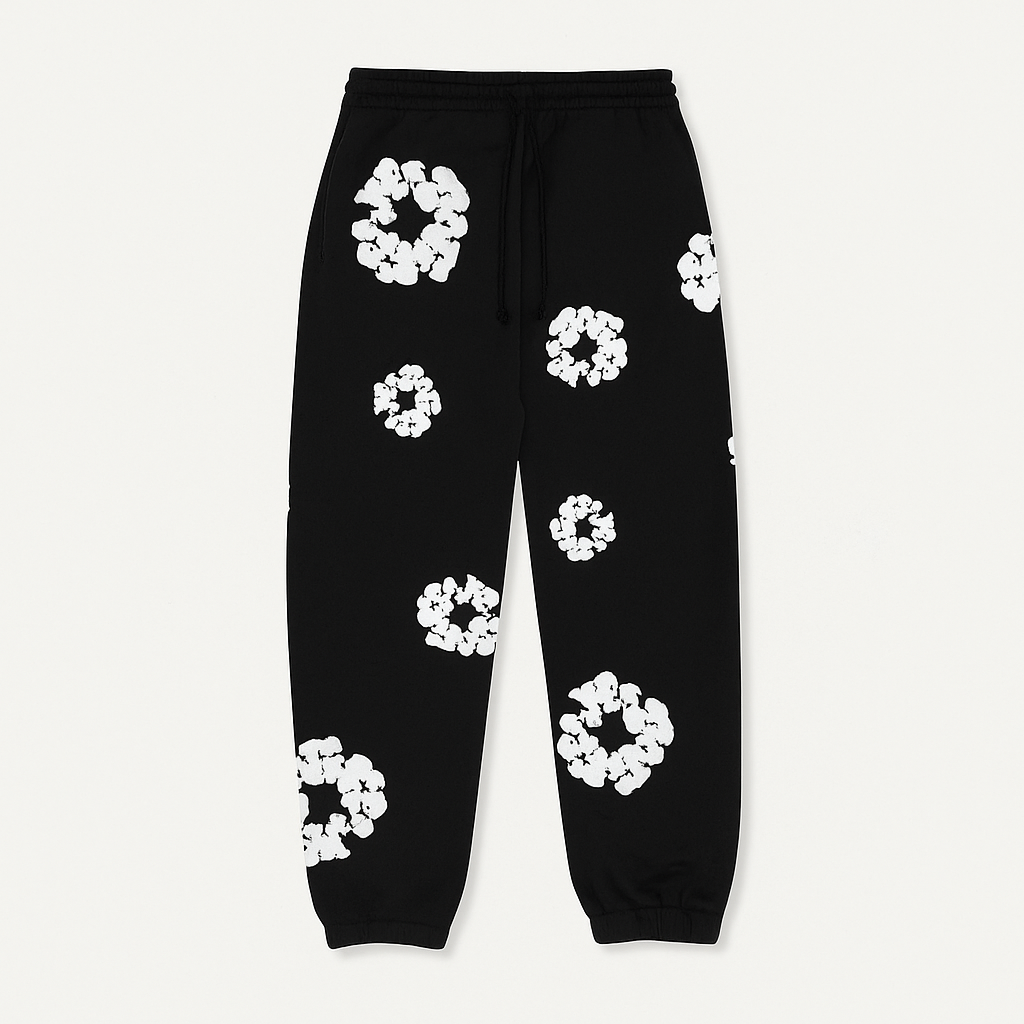 Ensemble survêtement floral homme, style moderne et élégant, idéal mode casual.