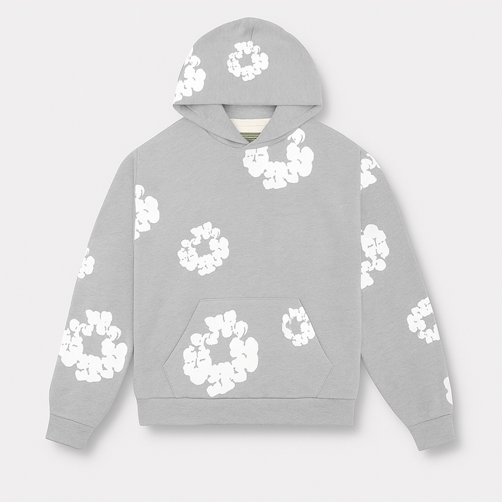 Survêtement homme floral confortable, parfait pour la détente et le style décontracté.