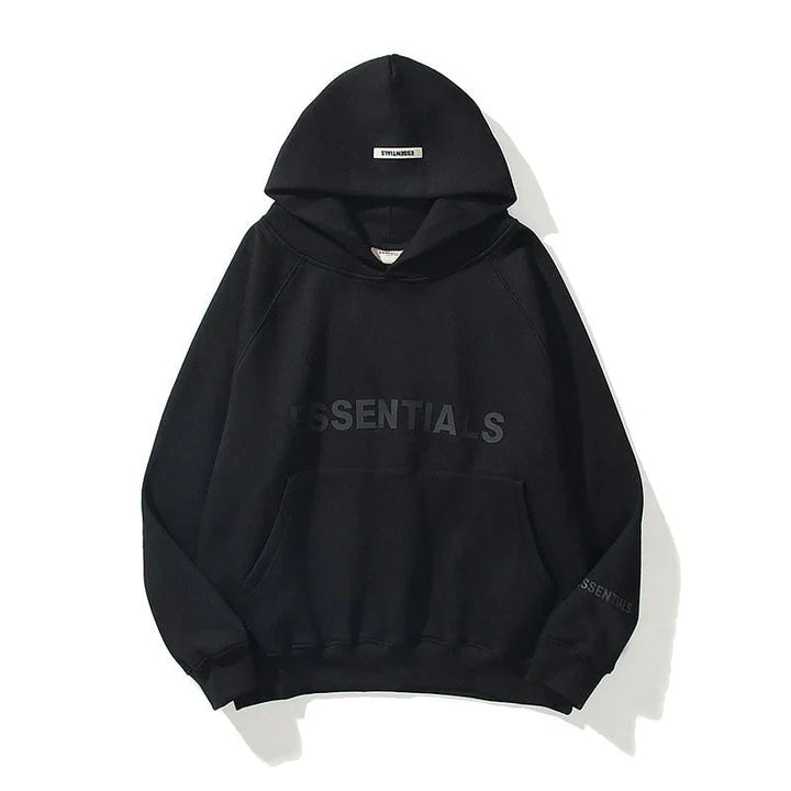 "Sweat à capuche femme, design minimaliste, couleur neutre, matériaux doux, coupe féminine, comfort et style."