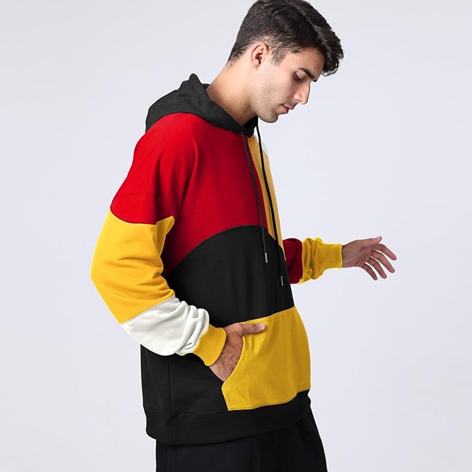 Hoodie homme coloré, esprit streetwear. Vêtement moderne et tendance pour un confort urbain.