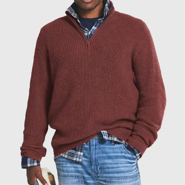Sweat-shirt homme élégant et confortable, idéal pour le bureau ou les loisirs.  Design classique.