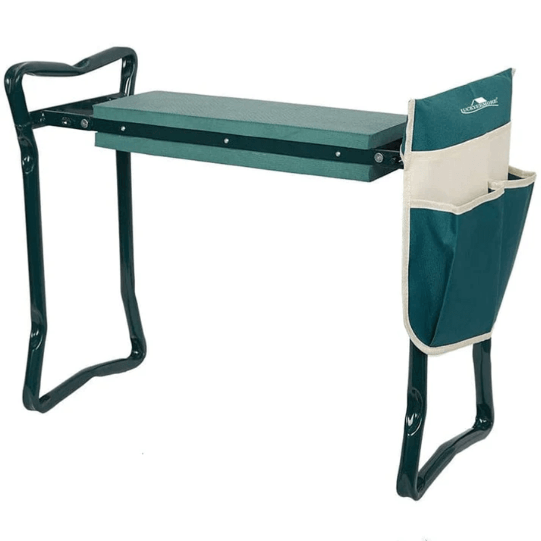 Tabouret agenouilloir ergonomique. Posture améliorée, confort optimal. Design robuste et stable.