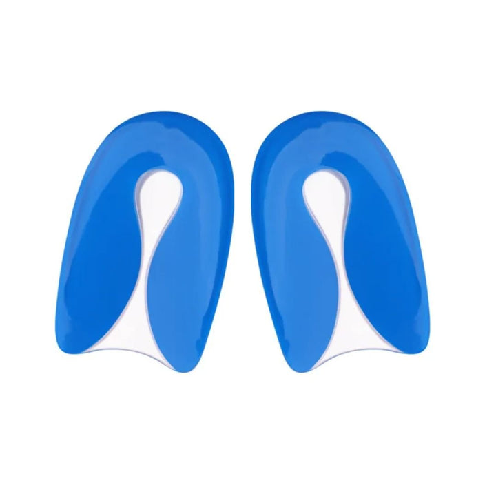 "Talonnettes en gel ergonomiques offrant confort et soutien pour soulager douleur pied, adaptées à toutes chaussures."