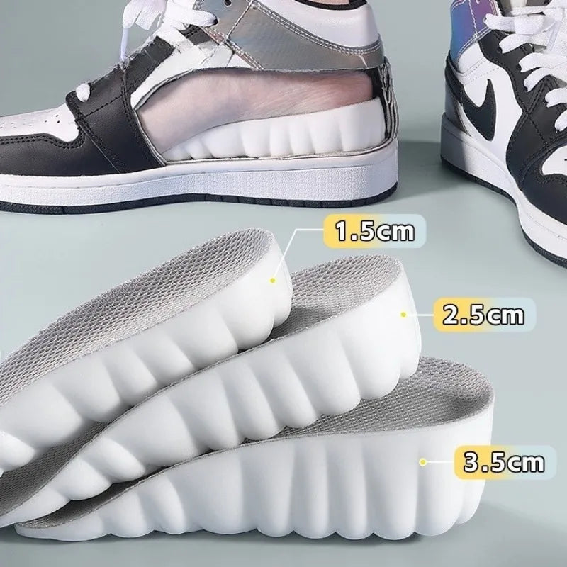 Talonnettes de posture 4D pour aligner les pieds et le corps, apportant confort et soutien orthopédique durable.