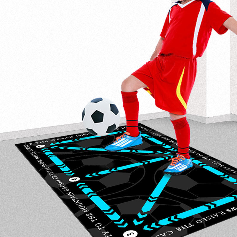 Tapis entraînement football. Améliorez contrôle de balle, précision et agilité.  Surface antidérapante.
