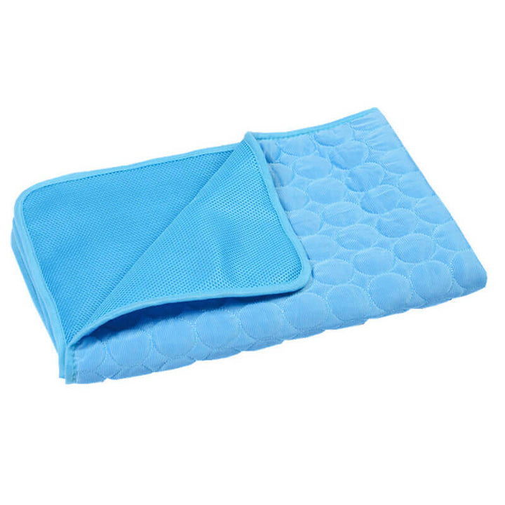 Tapis rafraîchissant pour chien, coussin animal confortable et frais. Refroidissement instantané, idéal été.
