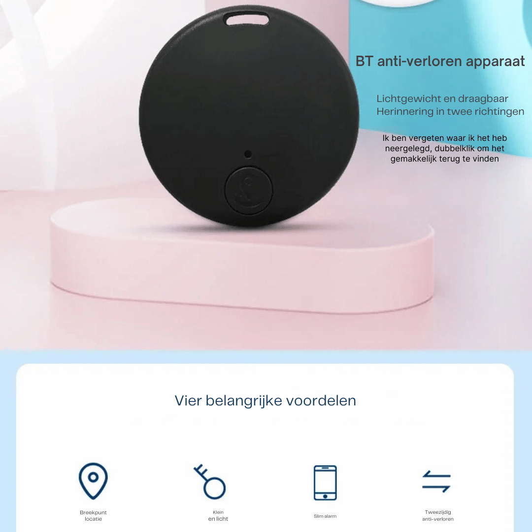 "Traceur GPS compact noir, discret pour voiture et clés, design mini, suivi en temps réel sans abonnement"