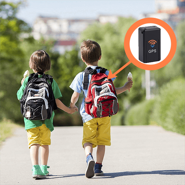 "Traceur GPS Mini noir compact, magnétique, pour suivi en temps réel sur surface métallique, idéal pour sécurité et discrétio