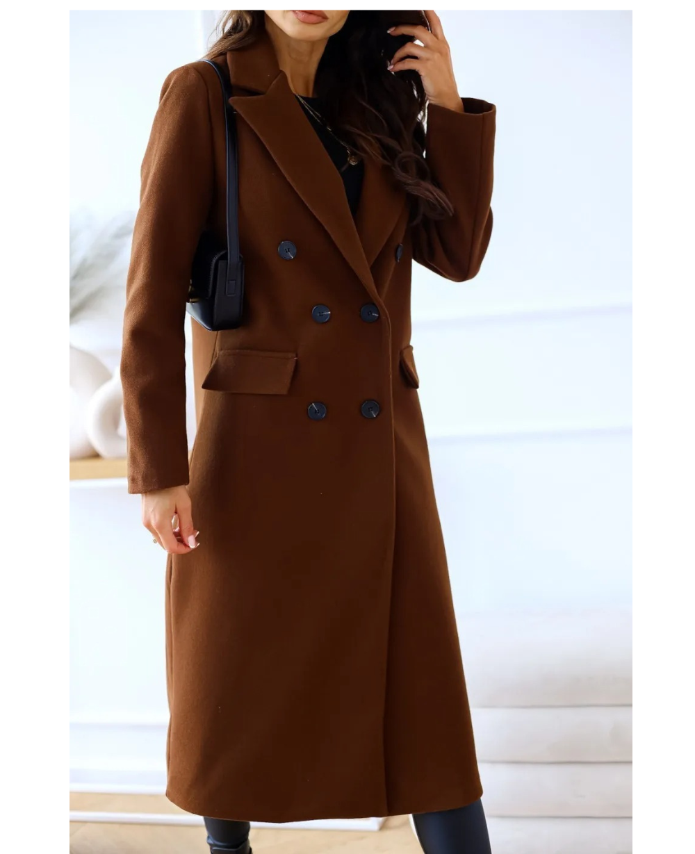 Manteau femme automne hiver, trench-coat chic, style intemporel assuré.