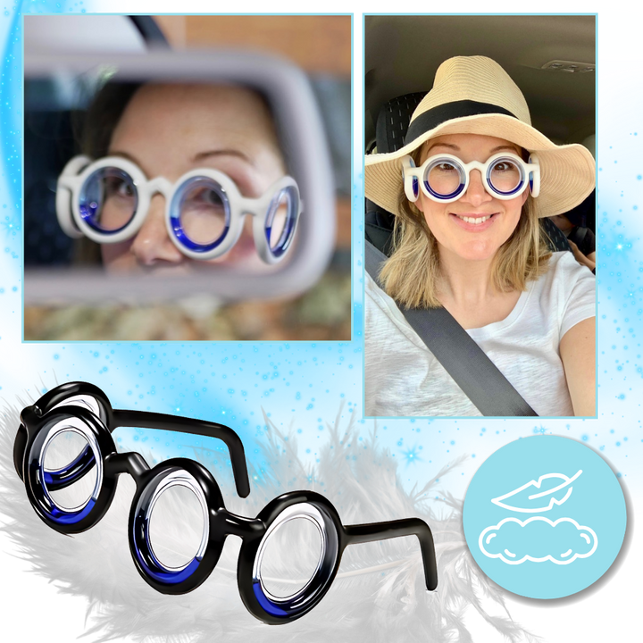 Lunettes anti mal des transports à ajustement universel - Ozerty