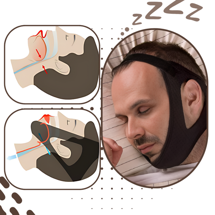 Sangle universelle anti-apnée du sommeil - Ozerty