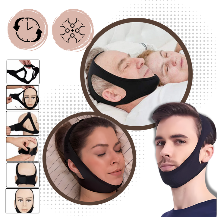 Sangle universelle anti-apnée du sommeil - Ozerty