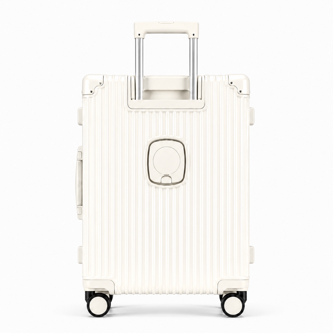 Bagage à main VORHA Orsay en aluminium, design moderne, grande durabilité et légèreté pour le voyageur exigeant.