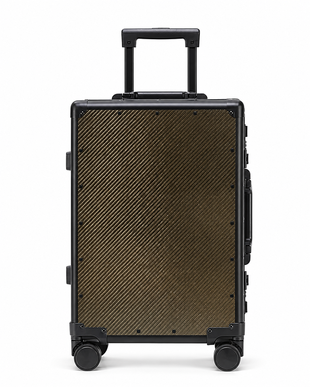 Valise de voyage Élysée en fibre de carbone, luxueuse, rigide et durable. Bagage unisexe avec style.