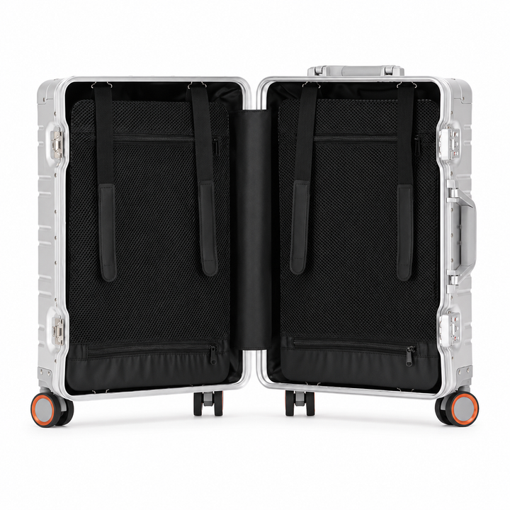 Valise aluminium rigide VORHA Vauban, parfaite pour sécuriser vos effets personnels lors de tout voyage.