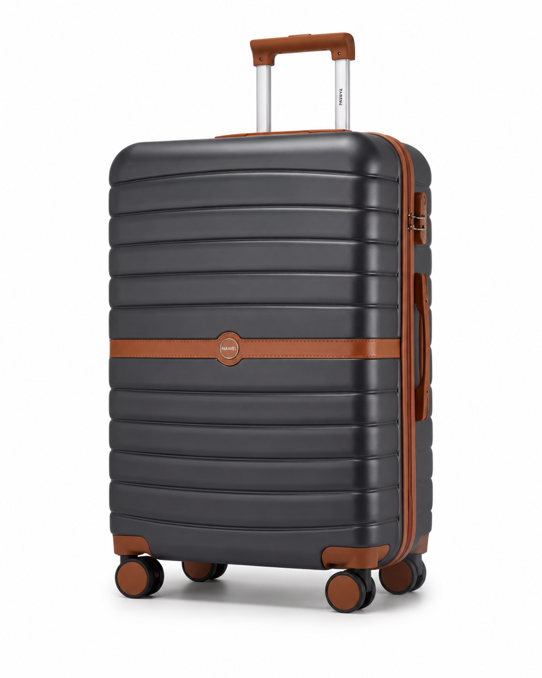 Valise rigide polycarbonate protégeant vos affaires, légère et sécurisée pour tout type de voyage.