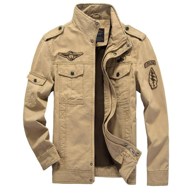 Giacca Militare Uomo - Cappotto Casual Mezza Lunghezza