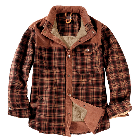 Surchemise bûcheron homme polyvalente, chaude et résistante. Idéale pour extérieur et style casual.