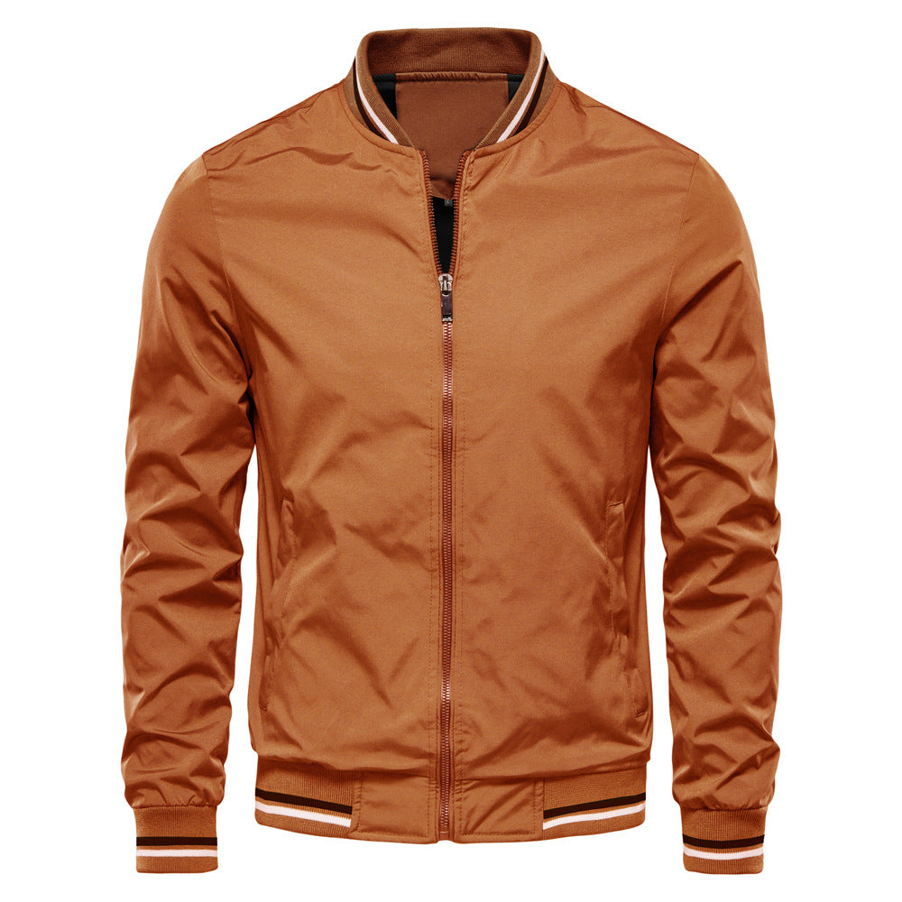 Veste bombardier homme polyvalente. Blouson décontracté idéal pour automne et printemps. Confort et style pour la mode.