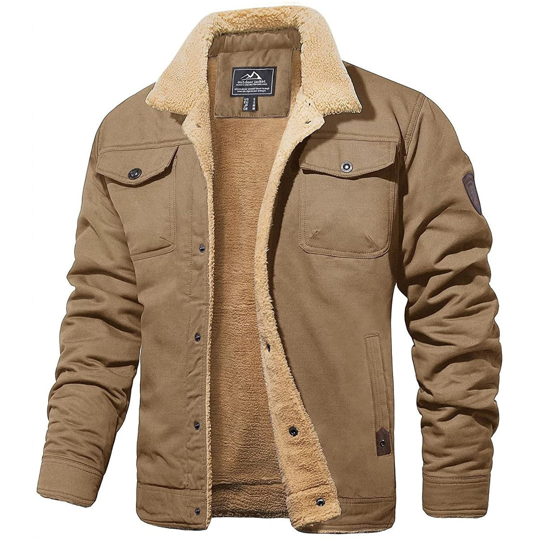 Vêtement extérieur homme : blouson bombardier stylé et chaud, un essentiel chic pour affronter l'hiver avec élégance.