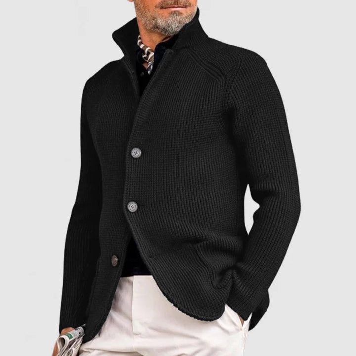 Veste zippée à capuche pour homme, look mode masculine automne-hiver. Parfaite pour l'extérieur.