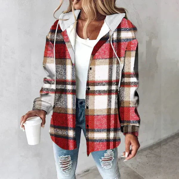 Veste chemise femme pour un look automne hiver sans effort. Confortable, stylée et à la mode décontractée.