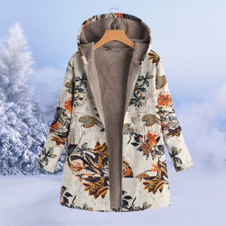 Veste hiver femme ultra confortable avec capuche, style moderne et protection optimale.