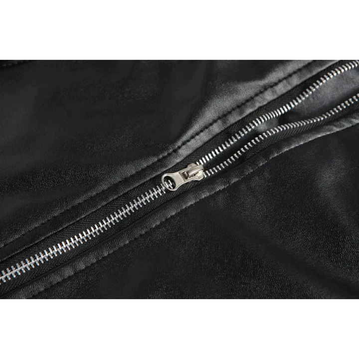 Veste en cuir homme, élégante et durable. Coupe raffinée, cuir de qualité supérieure.  Idéale pour toutes occasions.