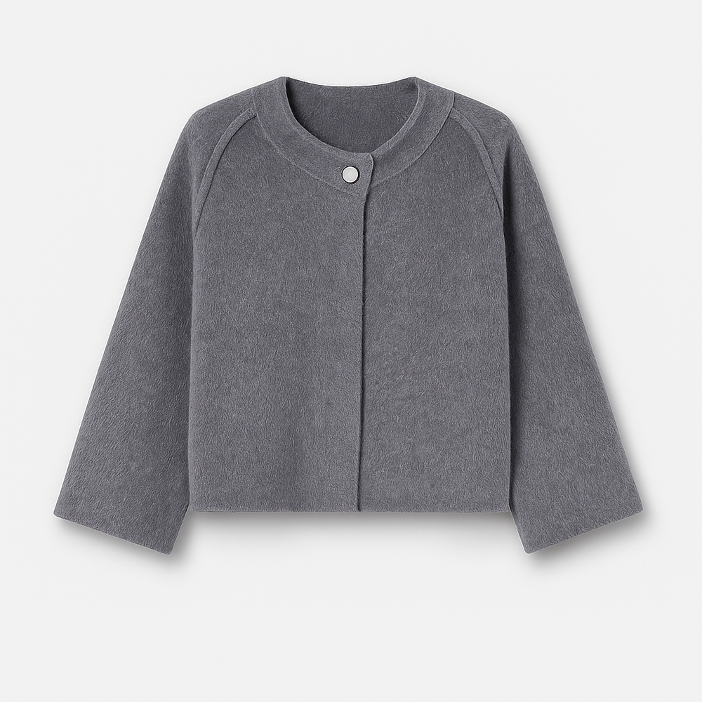 Veste courte femme tendance pour automne/printemps. Style chic et polyvalent, idéal pour un look élégant et confortable.